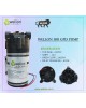 Wellon 100 (New) GPD Platinum RO Diaphragm Booster Pump + 2 Pieces Connector (Input 24 V AMPS 1.4A) Suitable for All Water Purifier 